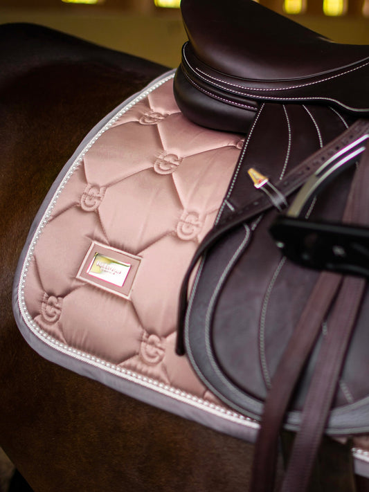Jump Saddle Pad - Pink Pearl