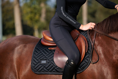 Modern Black - Jump Saddle Pad