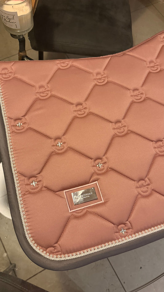 Bling Jump Saddle Pad - Pink Pearl