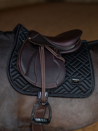 Modern Black - Jump Saddle Pad