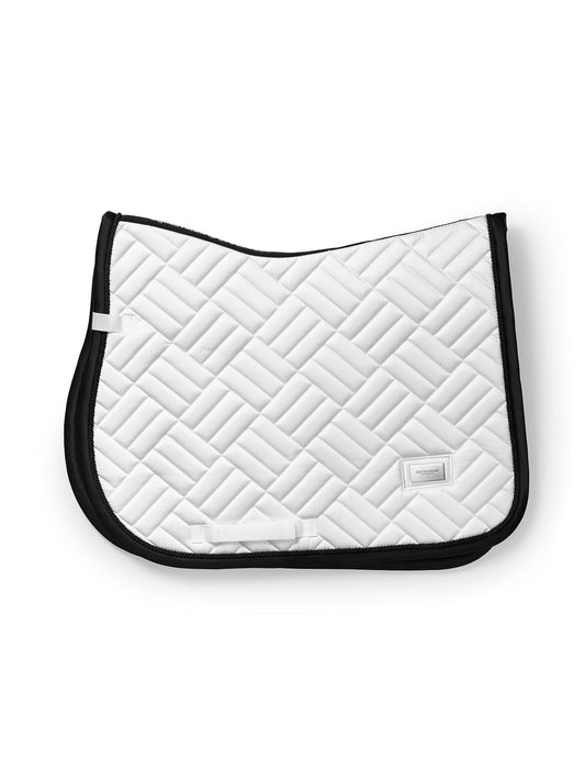 Modern White/Black- Jump Saddle Pad