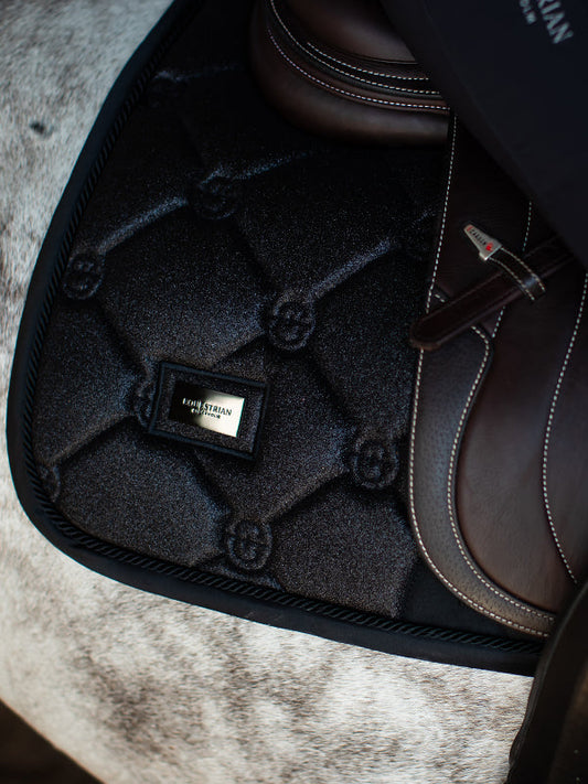 Jump Saddle Pad - Black Glimmer