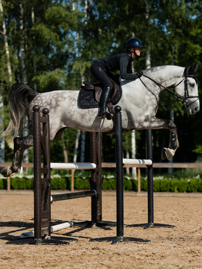 Jump Saddle Pad - Black Glimmer