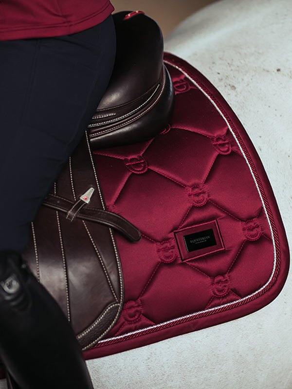 Jump Saddle Pad - Bordeaux